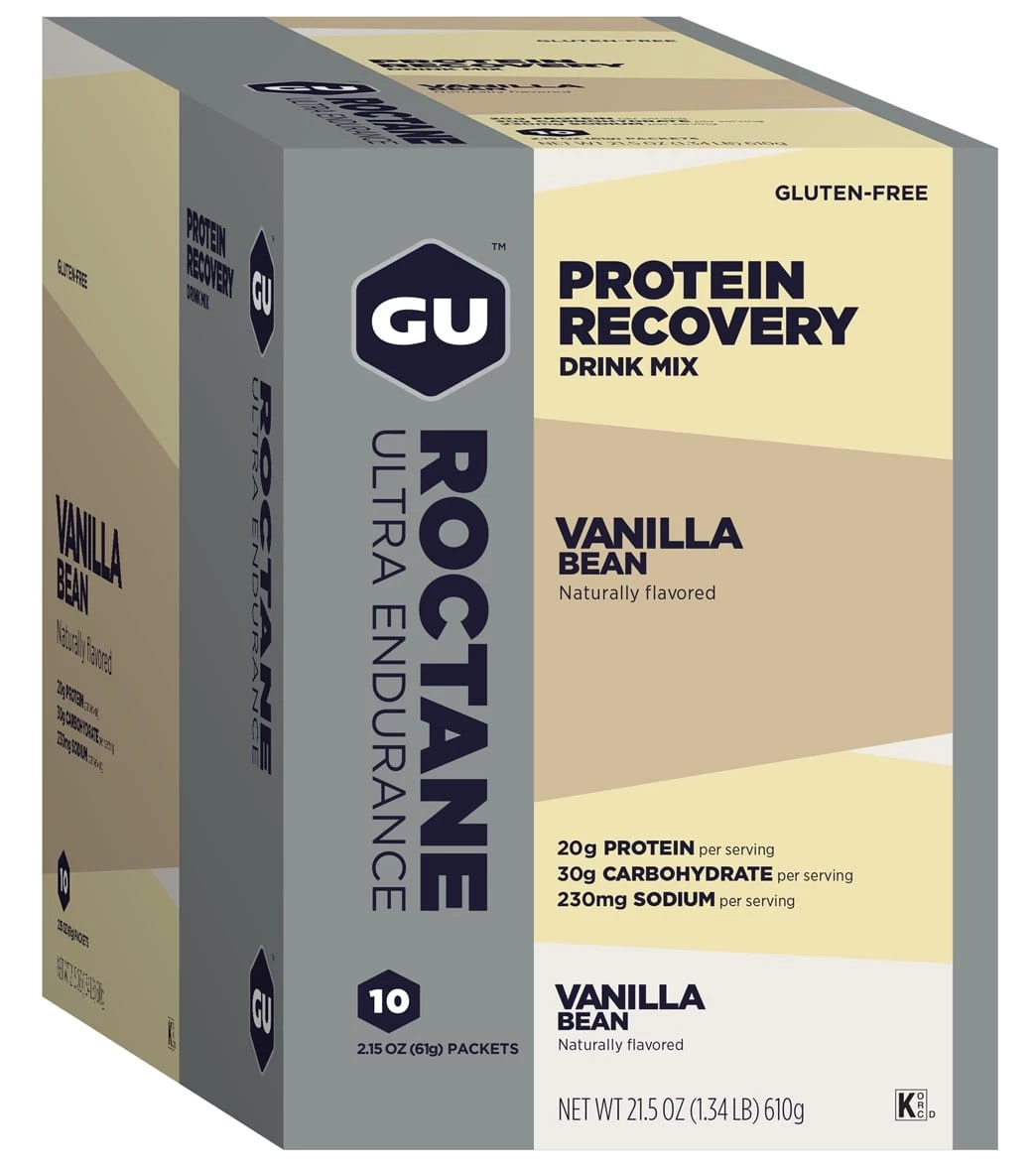Gu Roctane Protein Recovery Mix ( 10 Single Serve Packs) - Image 9