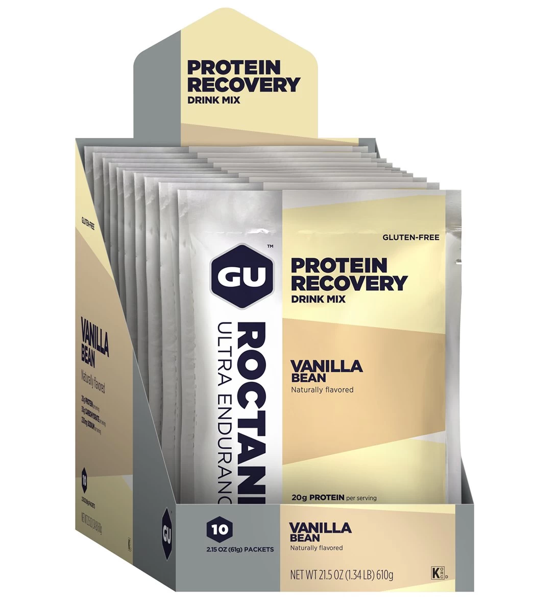 Gu Roctane Protein Recovery Mix ( 10 Single Serve Packs) - Image 13