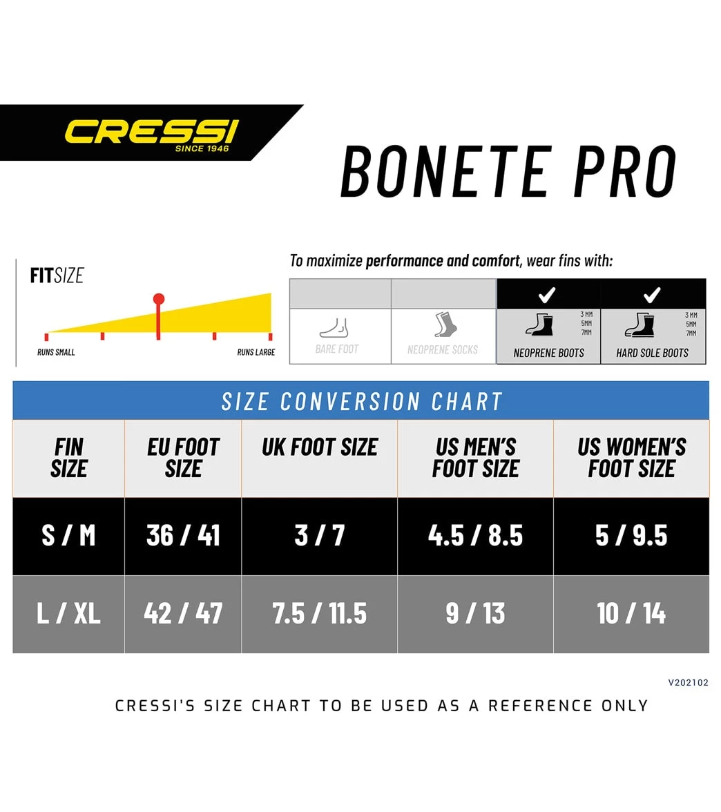 CRESSI Ikarius Mask, Orion Dry Snorkel, And Bonete Pro Fin Set - Image 8