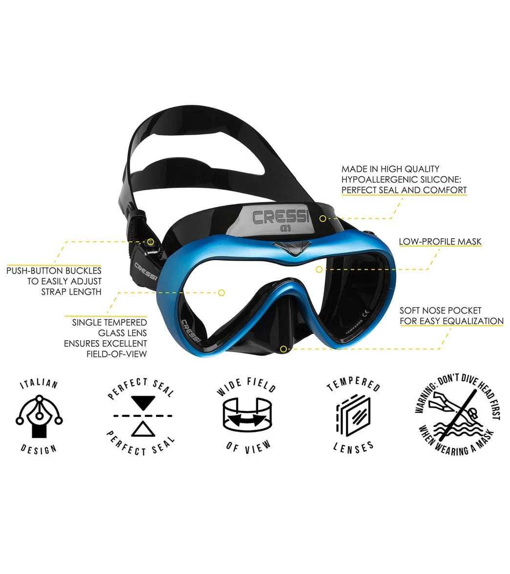 CRESSI Liberty Duo Scuba Mask - Image 5