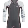 Xcel Girls' Ocean Ramsey Axis 2MM Long Sleeve Front Zip Springsuit