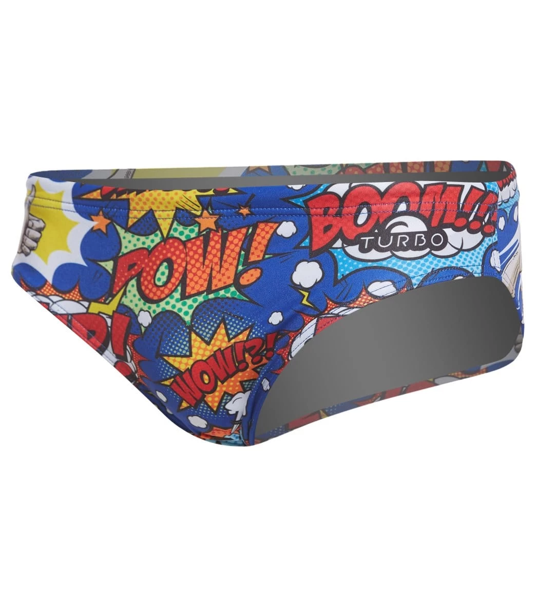TURBO Men's Boom Water Polo Brief - Image 2