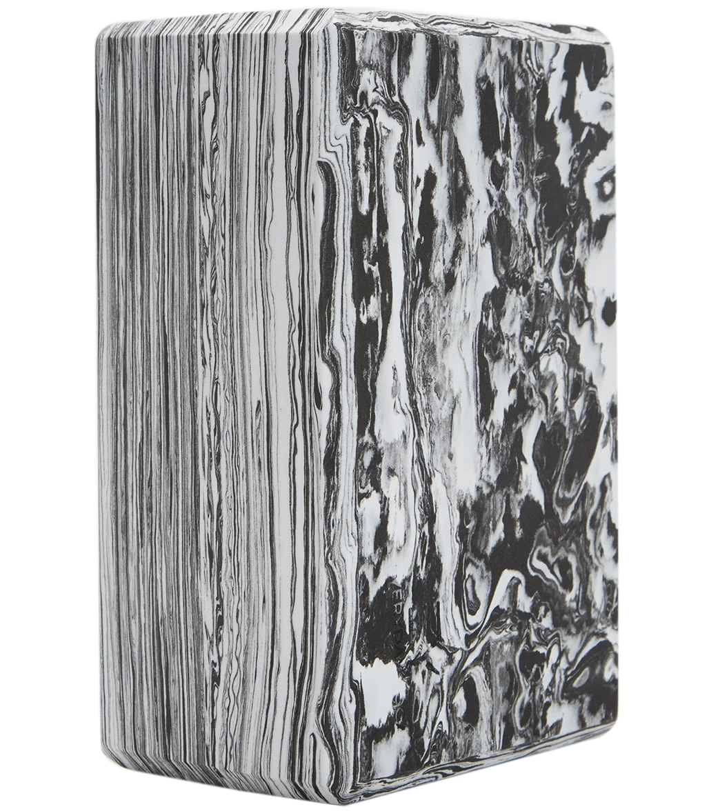 4 Inch Marbled Foam Yoga Block - Image 3