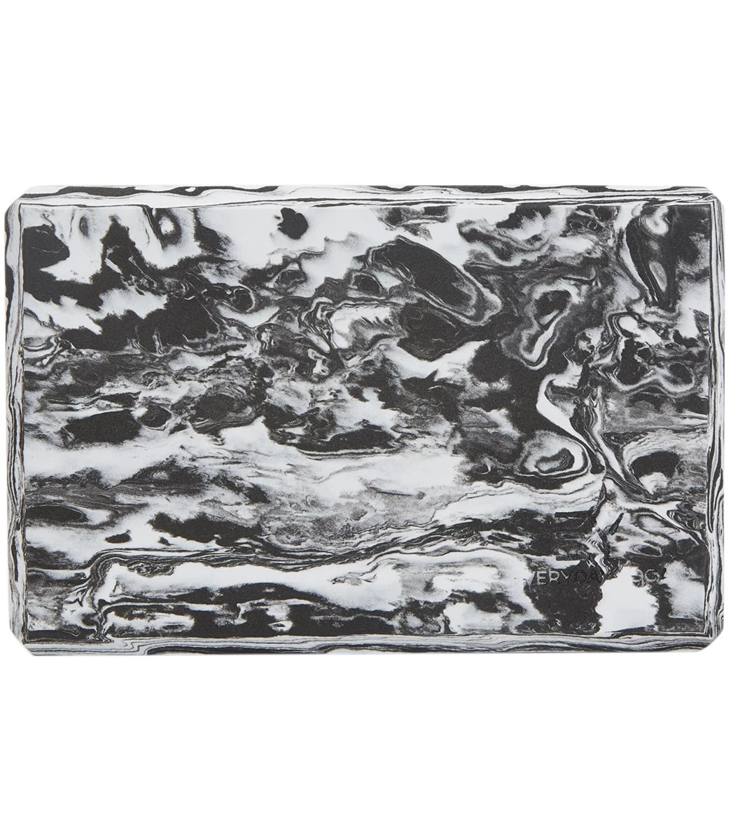 4 Inch Marbled Foam Yoga Block - Image 4