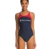 Nike Swim LifeLifeguard Power Back Tank One Piece Swimsuit