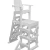 Tall Recycled Plastic Lifeguard Chair W/Side Step