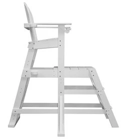 Medium Recycled Plastic Lifeguard Chair W/Front Ladder