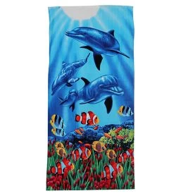 Dolphin Pool Towel