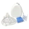 Ambu CPR Mask With O2 Inlet, Headstrap, Gloves, And Wipes, Blank No Logo