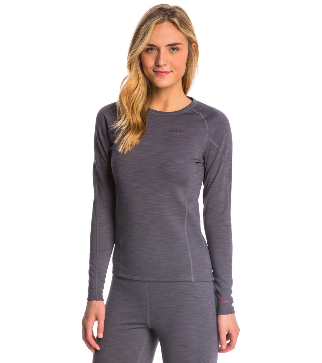 Level Six Women's Hot Fuzz Long Sleeve Fleece Paddle Top - Image 2