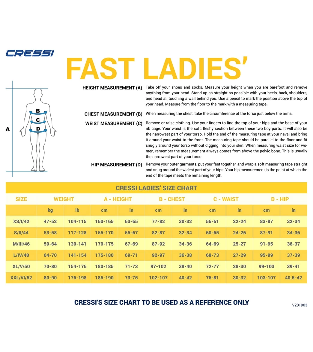 CRESSI Women's Fast 3mm Full Wetsuit - Image 6