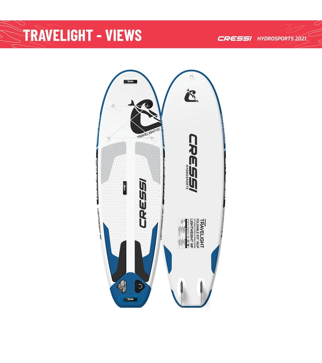 CRESSI Travelight Foldable 9β2ββ Inflatable SUP Set - Image 12