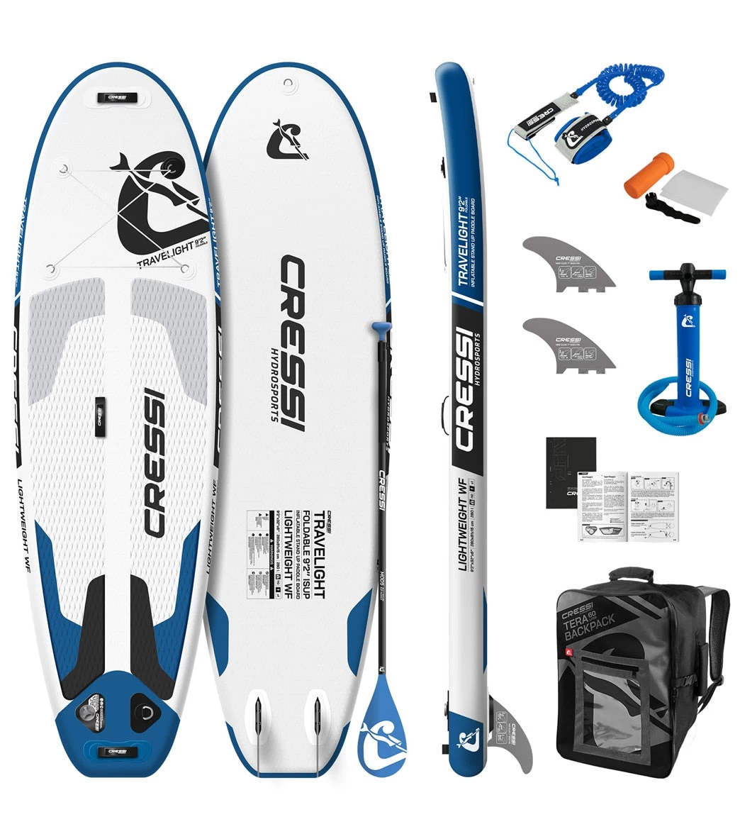 CRESSI Travelight Foldable 9β2ββ Inflatable SUP Set