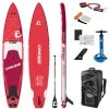 CRESSI Set Isup Fury Touring Dc 12’2’' Rosso Inflatable SUP