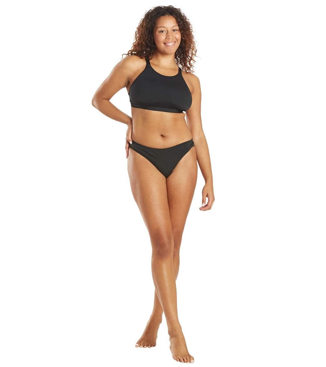 Women's Andy Solid Bikini Bottom - Image 4