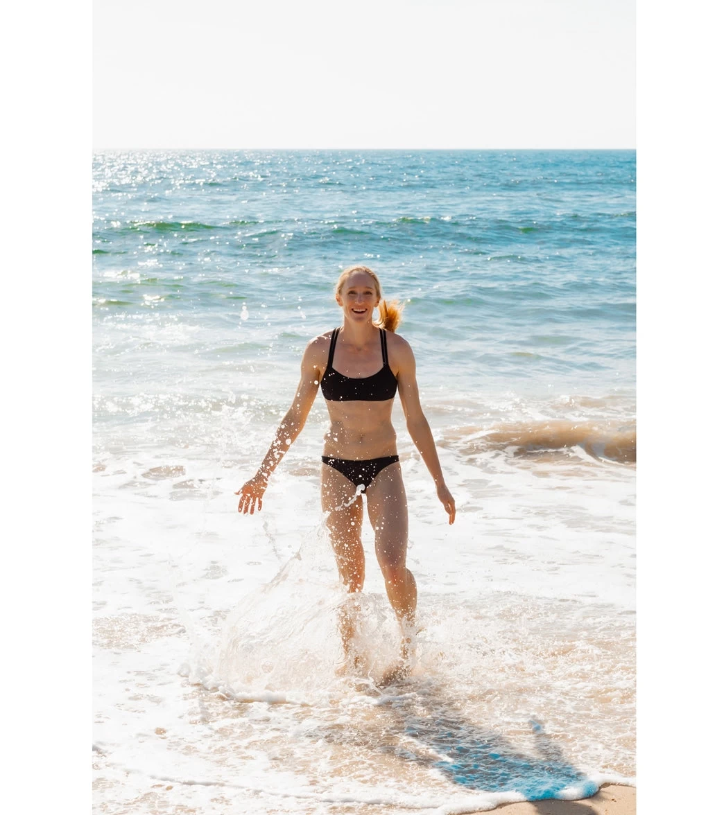 Women's Andy Solid Bikini Bottom - Image 6