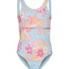 Roxy Girls' Funny Childhood One Piece Swimsuit (Toddler, Little Kid)