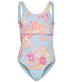 Roxy Girls' Funny Childhood One Piece Swimsuit (Toddler, Little Kid)