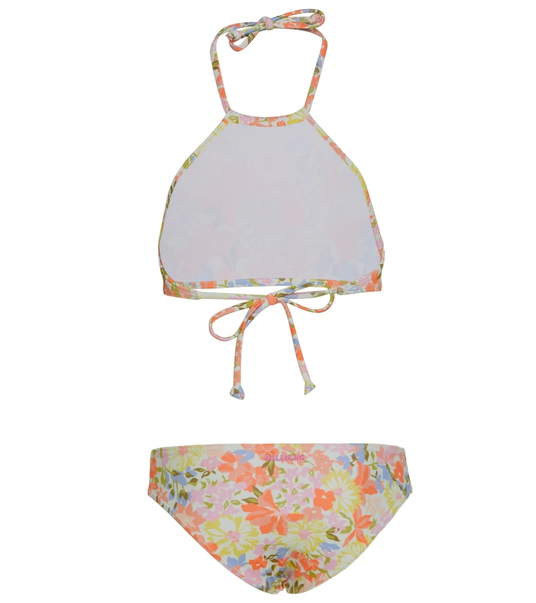 Billabong Girls' Windsong High Neck Two Piece Bikini Set (Little Kid, Big Kid) - Image 2