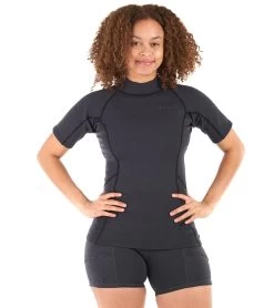 Level Six Women's 0.5mm Sombrio Short Sleeve Neoprene Top