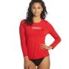 Lifeguard Women's Crew Neck Long Sleeve Rash Lifeguard