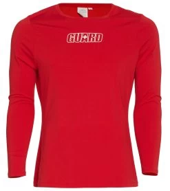 Lifeguard Men's Crew Neck Long Sleeve Rash Lifeguard