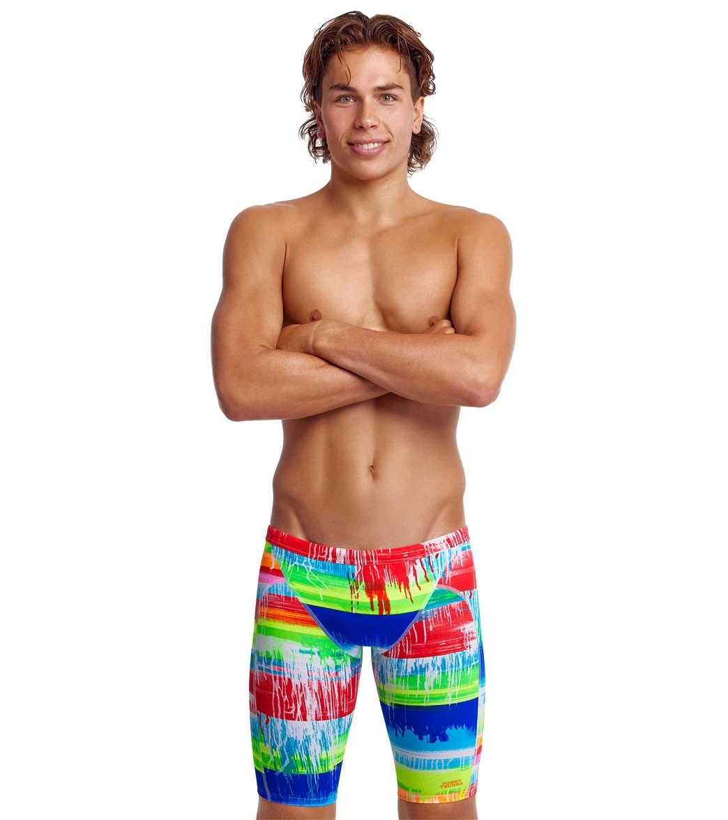 Funky Trunks Men's Dye Hard Jammer Swimsuit