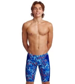 Funky Trunks Men's Mr Squiggle Jammer Swimsuit