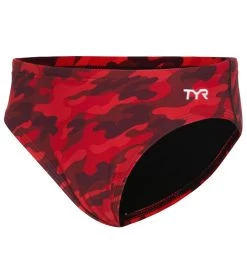 TYR Boys' Camo Racer Brief Swimsuit