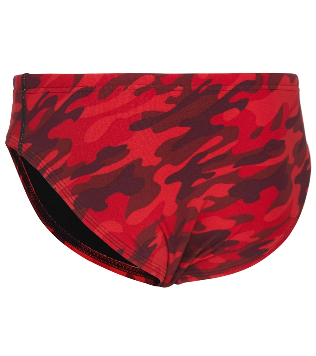 TYR Boys' Camo Racer Brief Swimsuit - Image 2