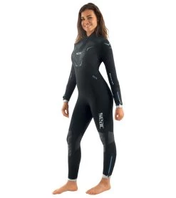 Women's 5mm Space Back Zip Fullsuit Wetsuit