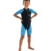 Kids 1.5mm Dolphin Short Sleeve Springsuit