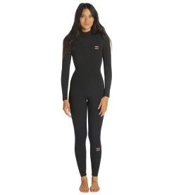 Billabong Women's 3/2mm Synergy Back Zip Fullsuit Wetsuit