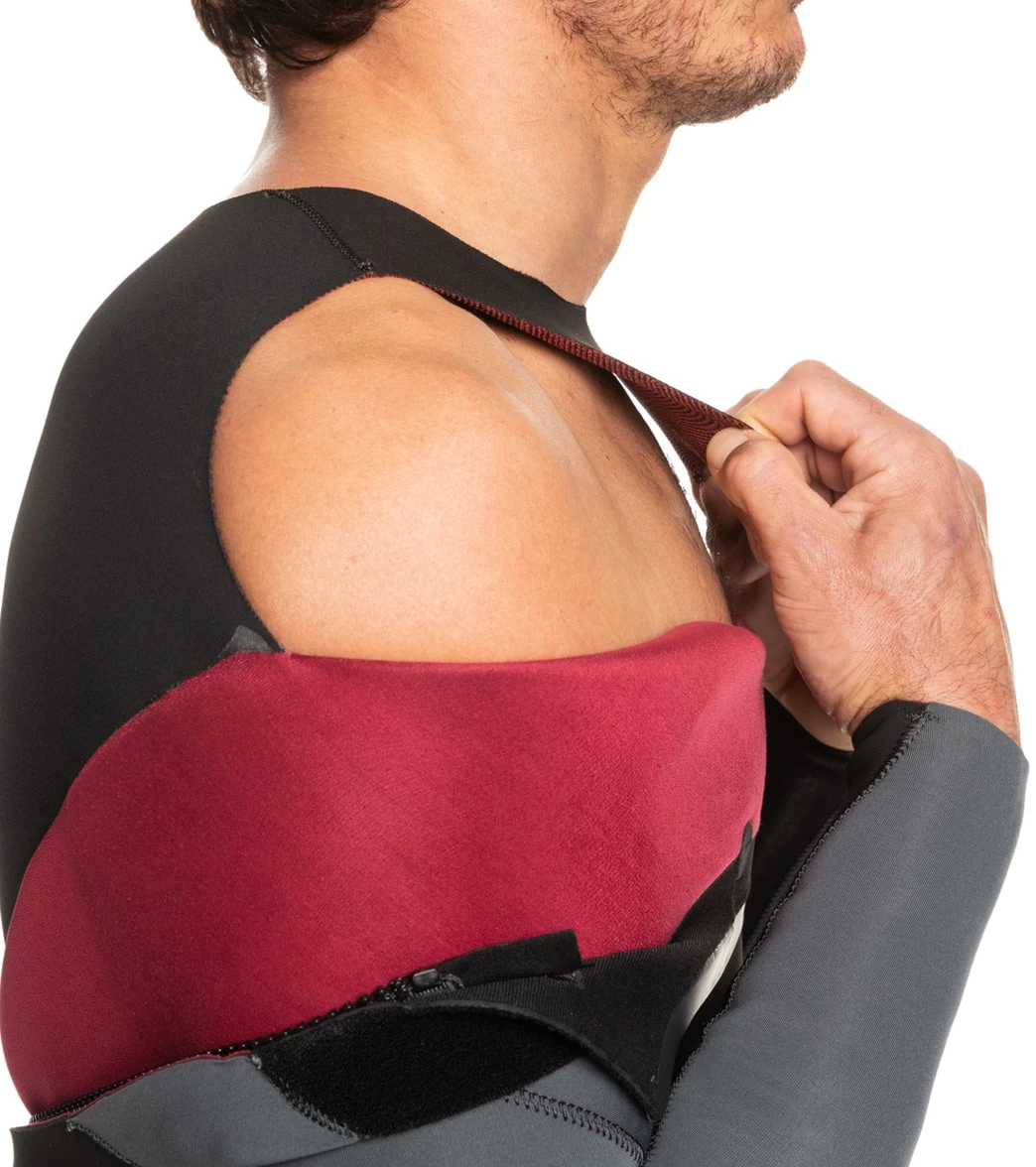 Quiksilver Men's 3/2mm Everyday Sessions Back Zip Fullsuit Wetsuit - Image 4