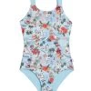 Seafolly Girls' Summer Vacay One Piece Swimsuit (Big Kid)
