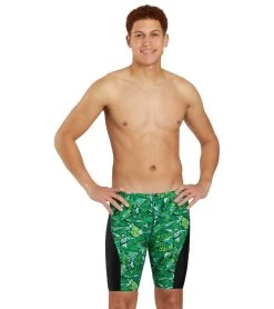 Tribal Graffiti Splice Jammer Swimsuit