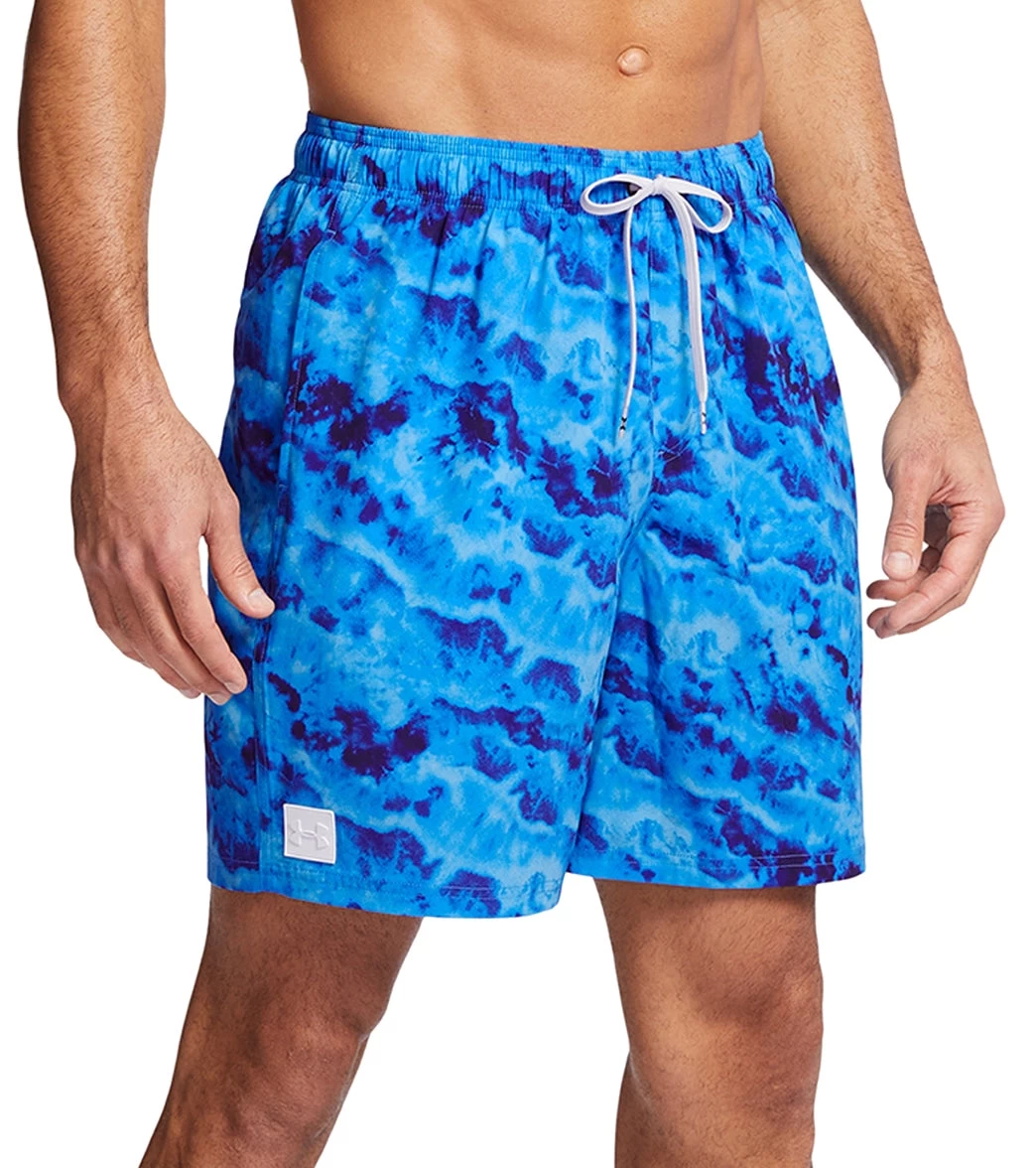 Under Armour Men's UA Ridge Dye Swim Trunks - Image 2