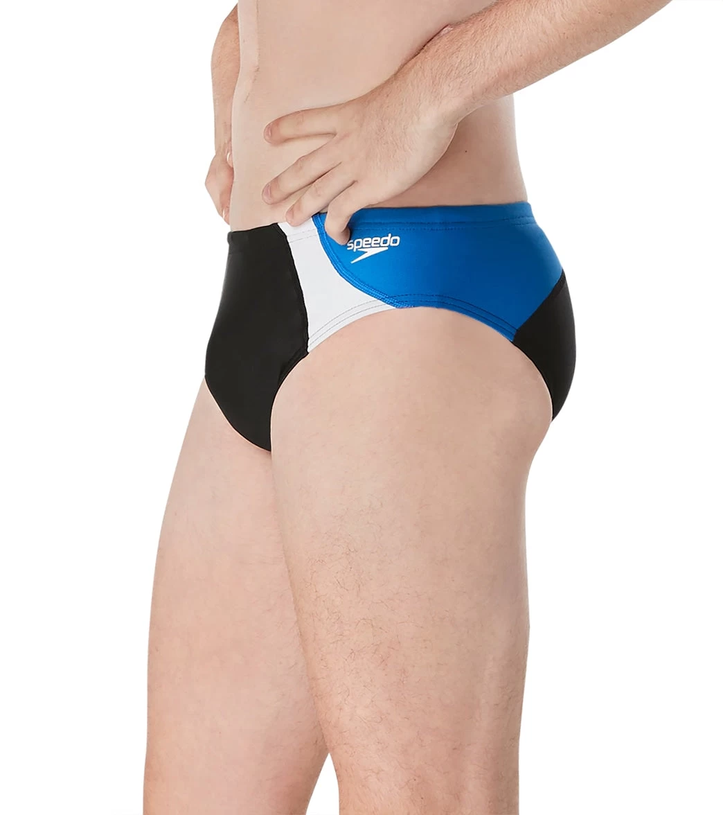 Speedo Vibe Men's Dual Colorblock One Brief Swimsuit - Image 2