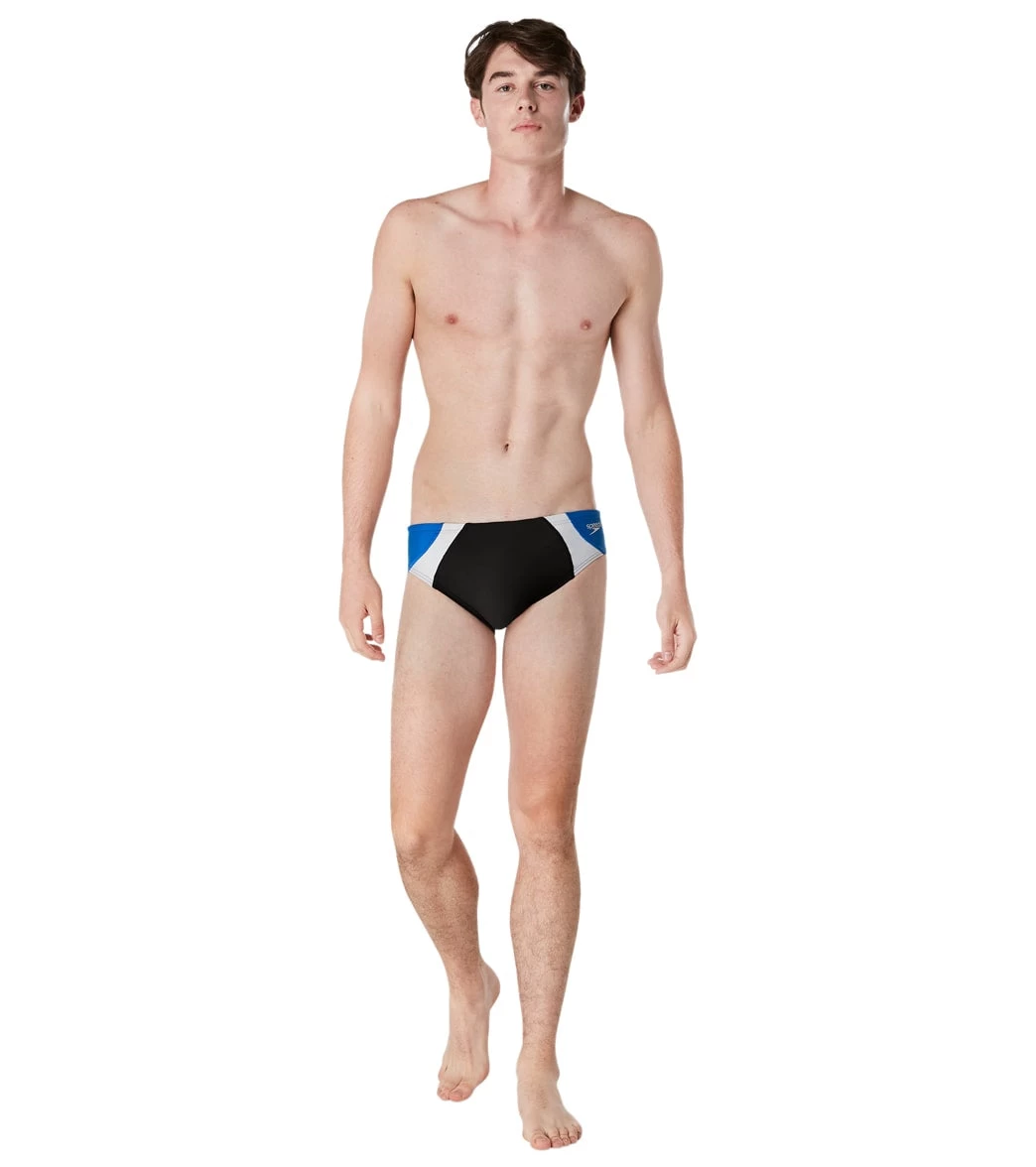 Speedo Vibe Men's Dual Colorblock One Brief Swimsuit - Image 4